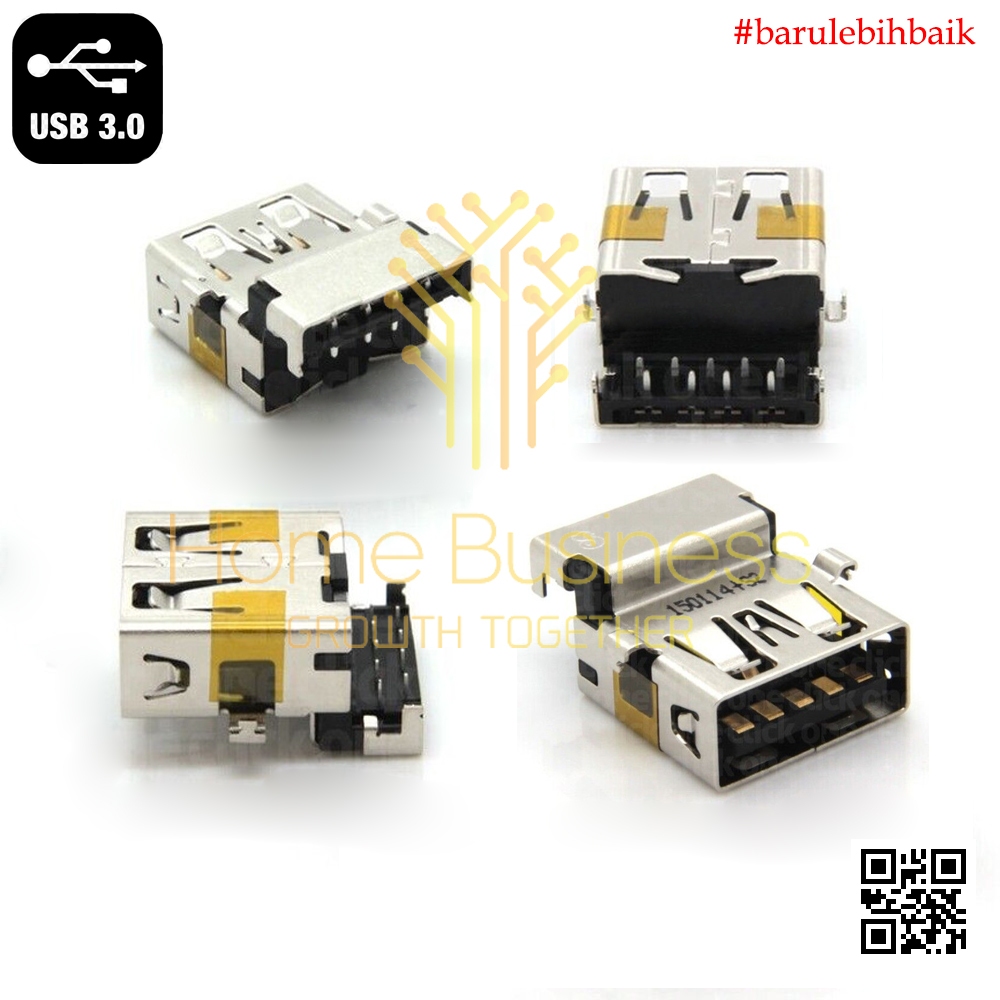 Socket Soket Port USB3 USB3.0 USB 3 3.0 Laptop Asus Acer Lenovo Hp