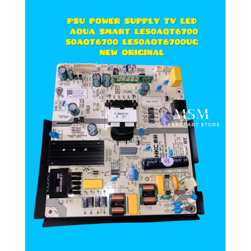 PSU POWER SUPPLY TV LED AQUA SMART LE50AQT6700 50AQT6700 LE50AQT6700UG NEW ORIGINAL