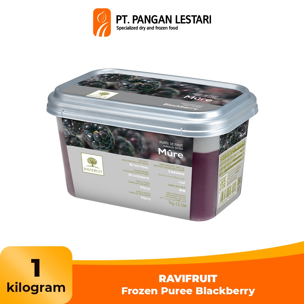 

RAVIFRUIT Frozen Puree Blackberry 1 kg