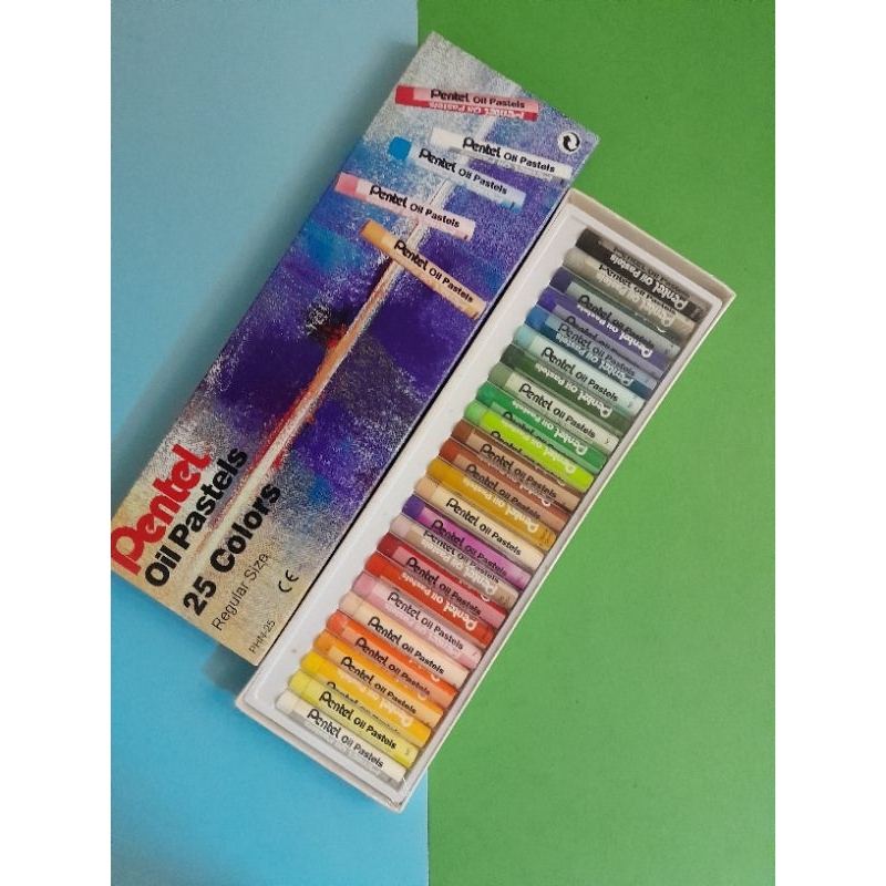 

oil pastel PENTEL 25 warna