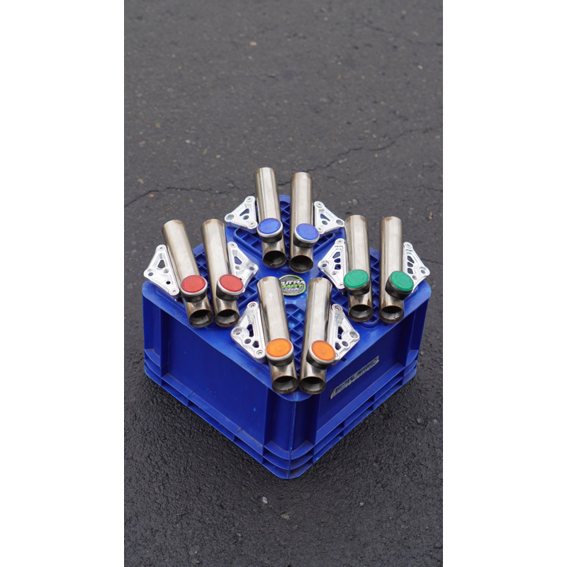 Pangkon Lampu CNC stainless steel pnp shock ninja as 33 kupingan wp cnc slongsong stenlis kupingan k