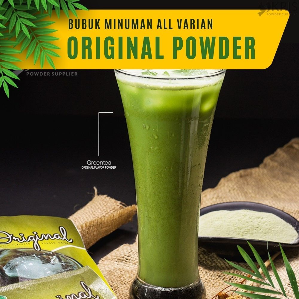 

Bubuk Minuman Greentea, Taro, Redvelvet, Bluevelvet, Thaitea 25gr - Original Powder