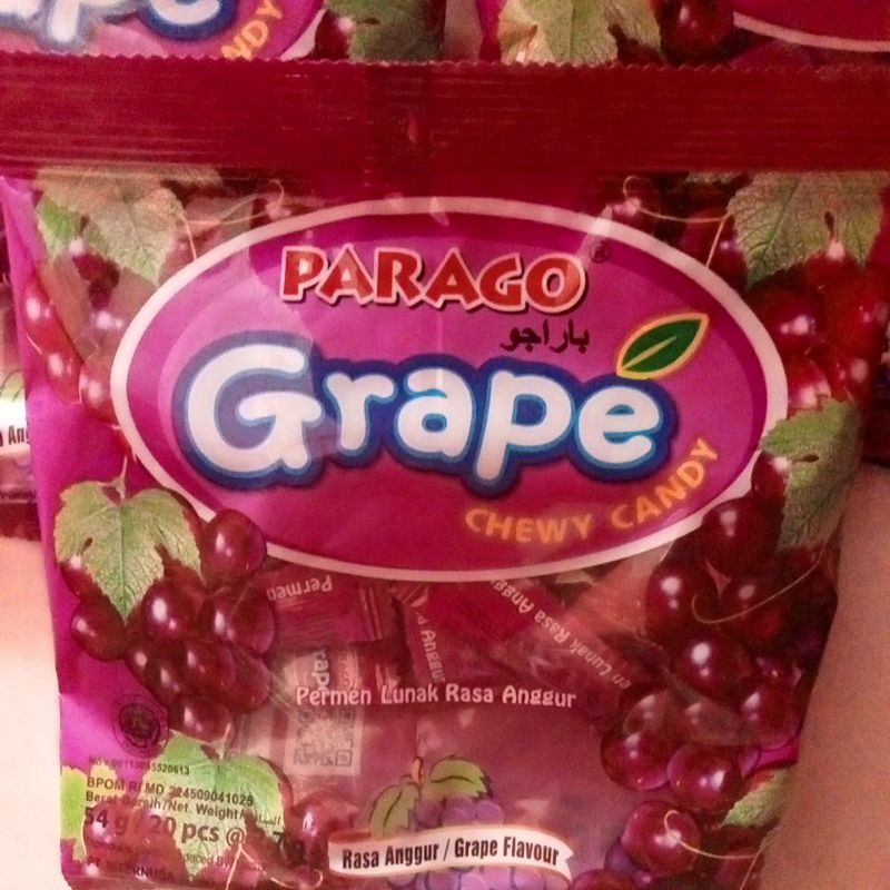 

permen parago grape isi 20 pcs..