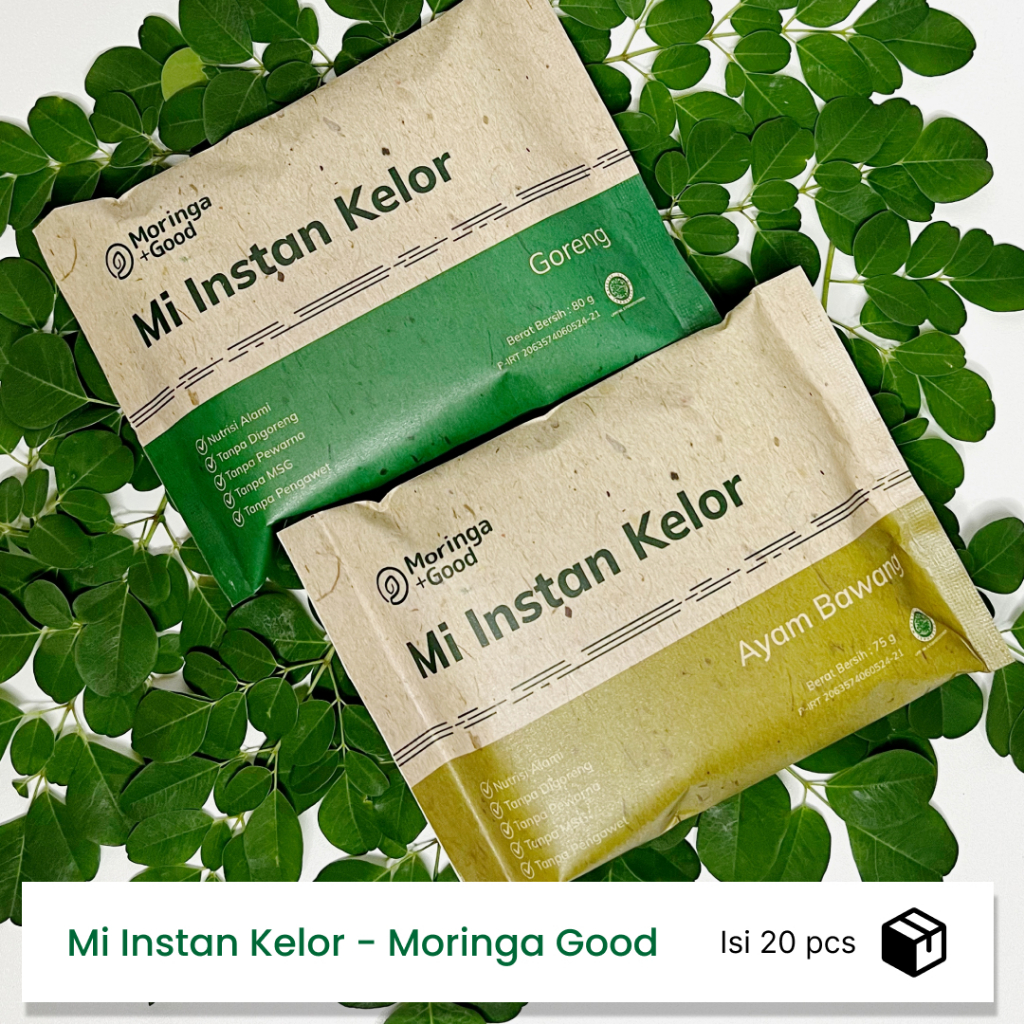 

Mi Instan Kelor (20 pcs) - Moringa Good®