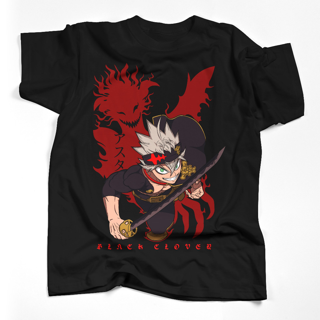 Kaos Anime black clover asta demon liebe