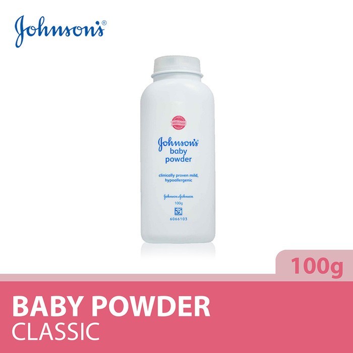 JOHNSON'S BABY POWDER REGULER / BEDAK BAYI JOHSON'S 100GR