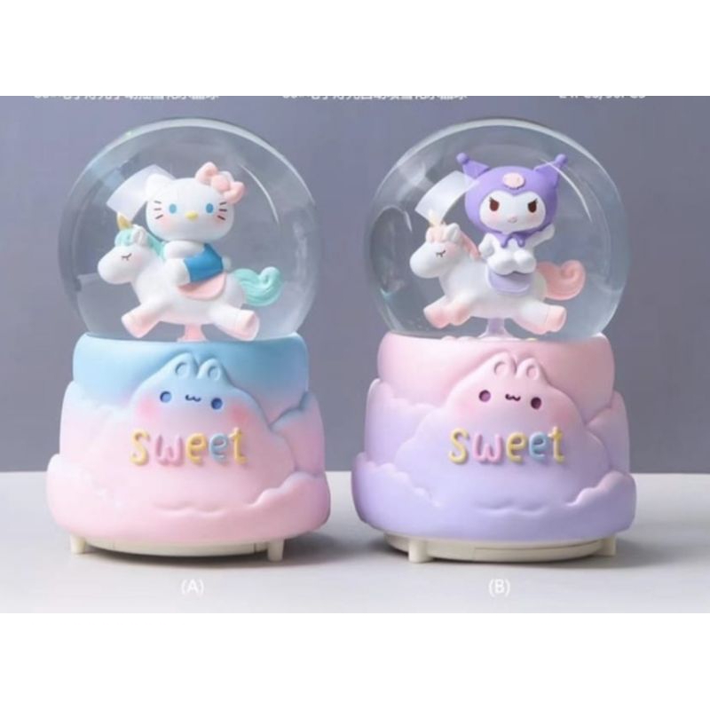 KADO ULTAH unik / Kotak musik Doraemon / Snowball Elsa Frozen / crystal ball Lotso / Music Box Kurom