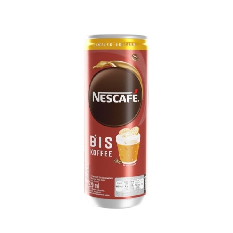 

NESCAFE Biskoffe Minuman Kopi susu Rasa Biskuit 220 ml