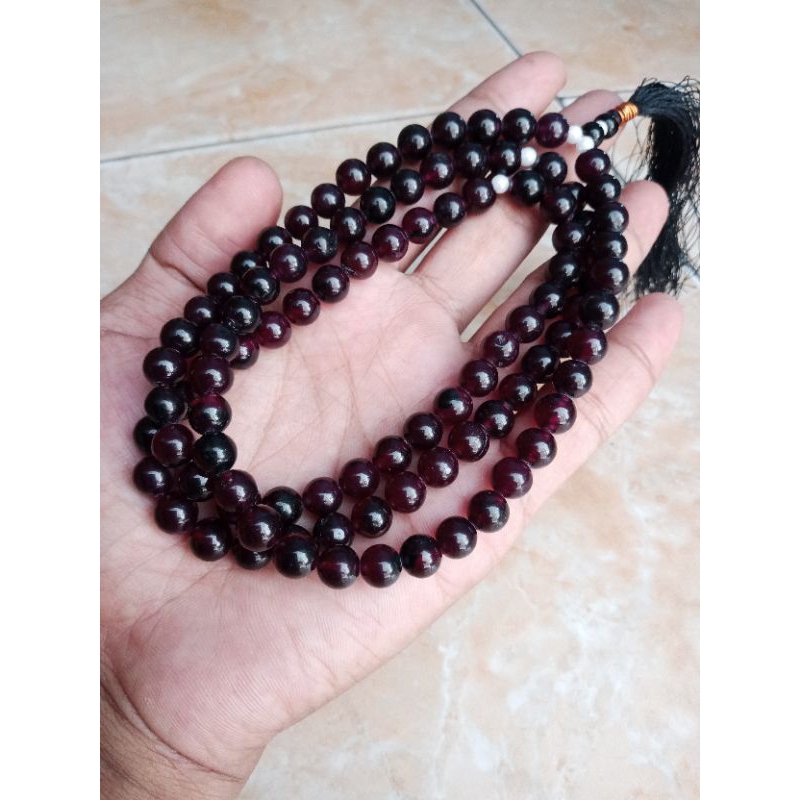 tasbih batu Yaman Wulung 8mm