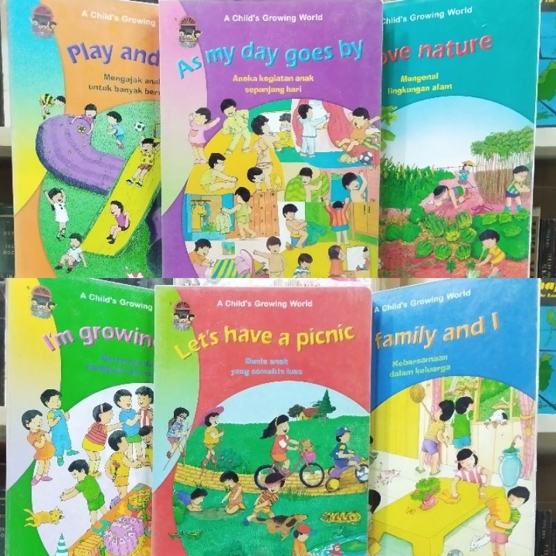 A Childs Growing World By Tira Pustaka 6 Buku