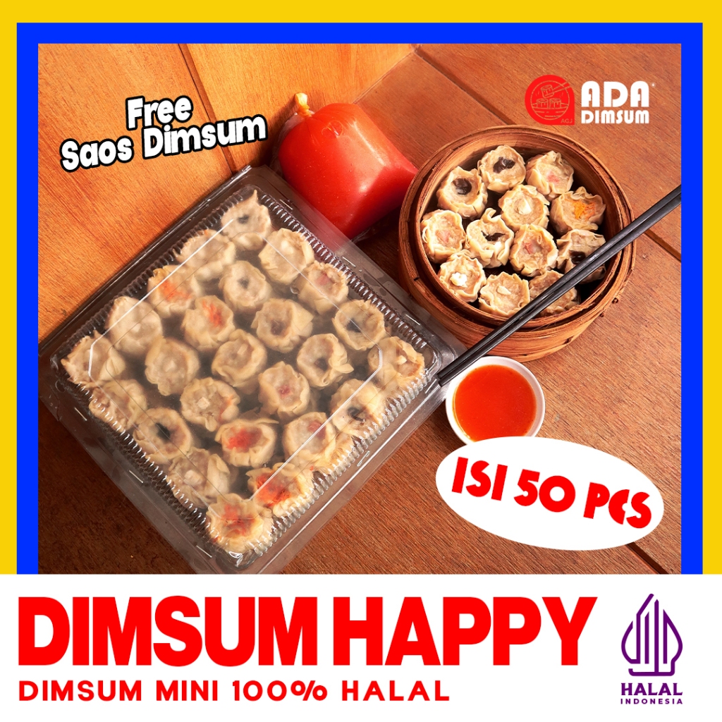 

DIMSUM HAPPY - ISI 50 PCS HARGA LANGSUNG DARI PABRIK