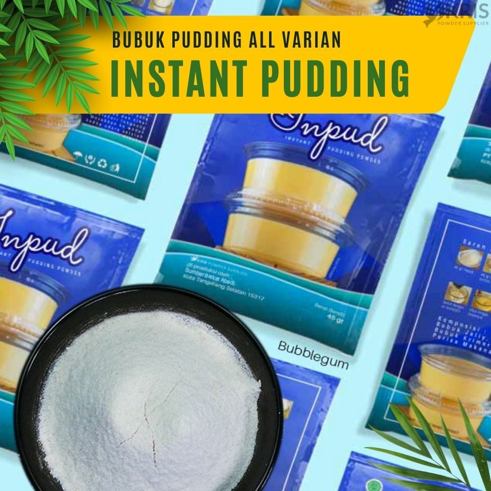 

Bubuk Pudding Bubblegum, Cappucino, Mochaccino Instant pudding 45gr
