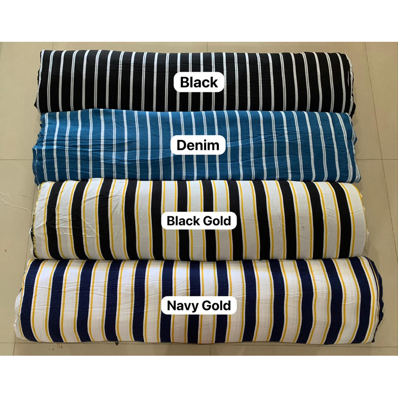 KAIN RAYON MOTIF SALUR GARIS