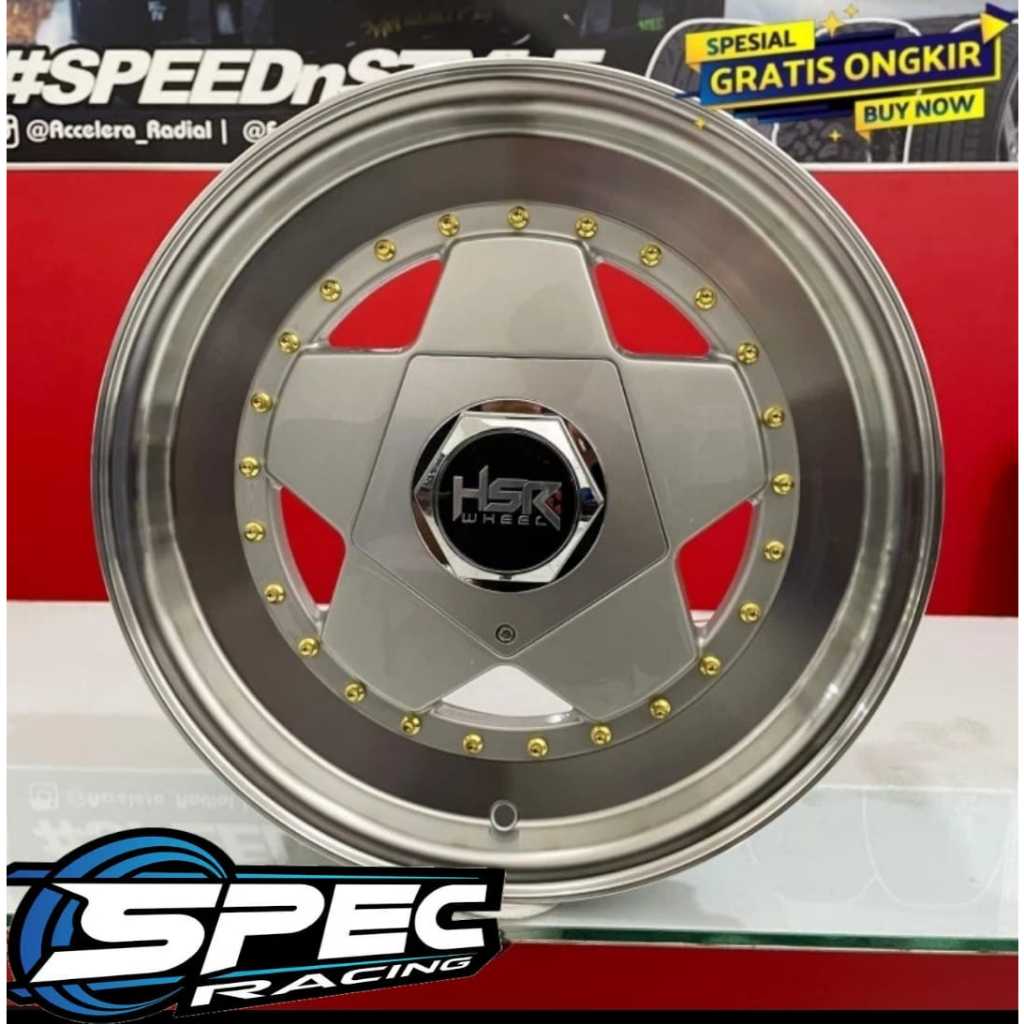 Velg Mobil Ring 15 Celong HSR AACHEN Velg R15 Agya Brio Xenia Avanza Sigra Calya DLL