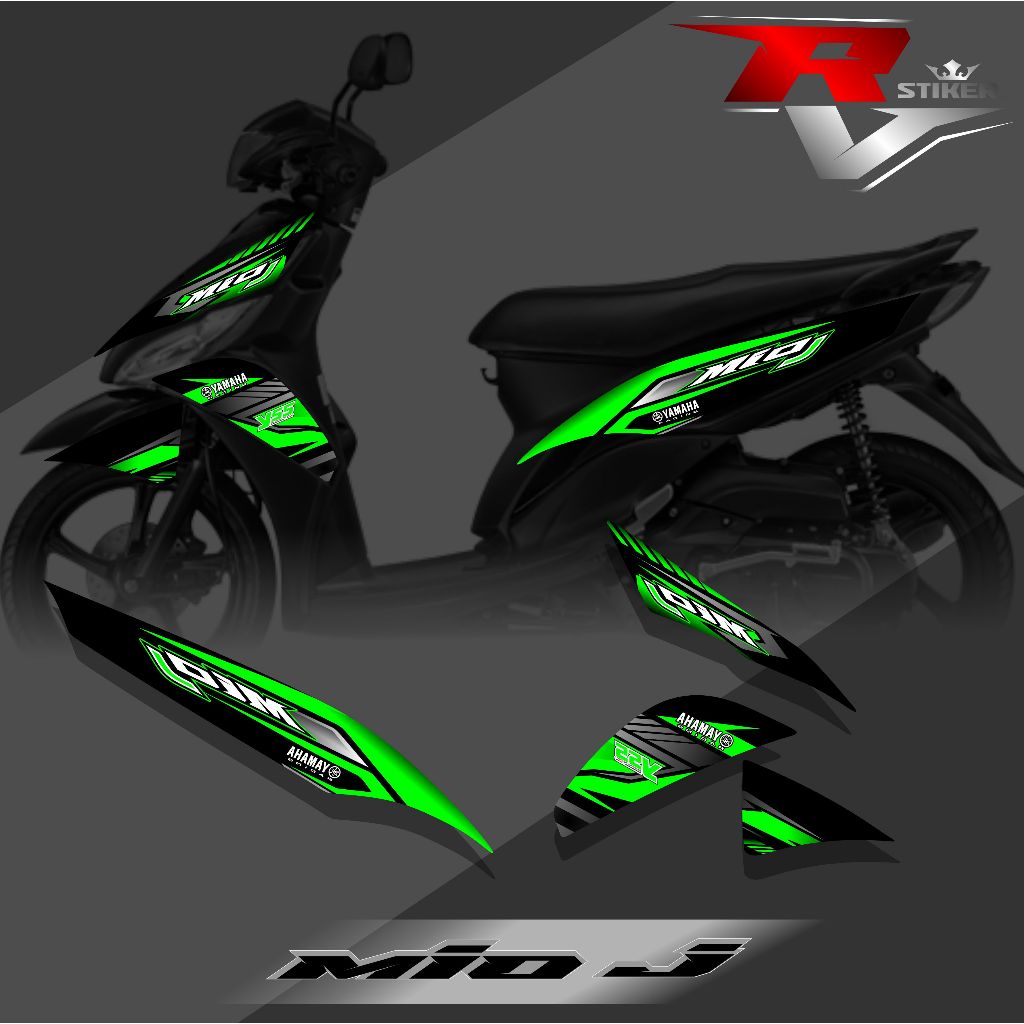 STRIPING STIKER MIO J/STIKER VARIASI MIO J/STRIPING MIO J