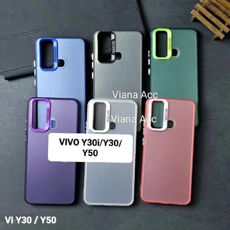 SLICON VIVO Y30i/Y30/Y50 CASE IMD HYBRID PLATE HOLOGRAM