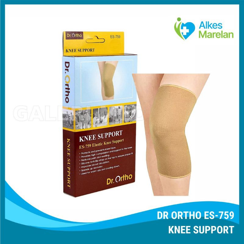DR ORTHO - Knee Support Dr. Ortho ES-759/ Pelindung Lutut Anti Slip