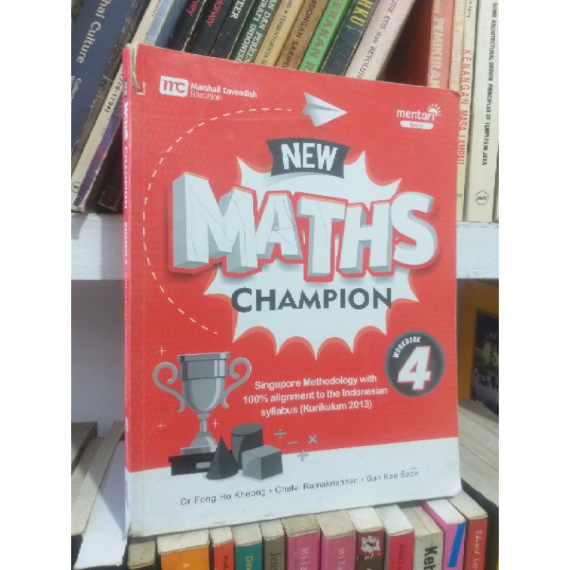 NEW MATHS CHAMPION 4 (WORKBOOK)
