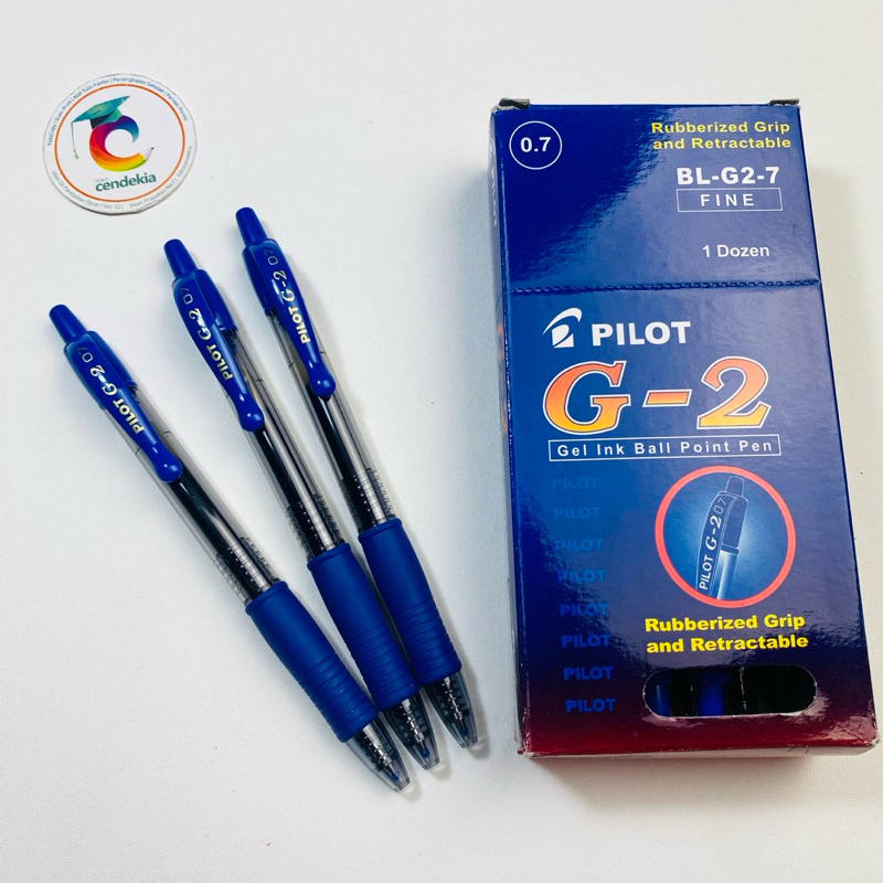 

Pulpen PILOT G2 Biru 0.7mm - 1 pcs