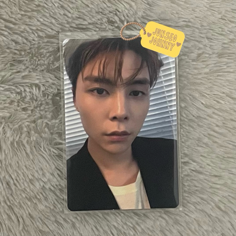 pc photocard nct nct127 johnny suh tihol ticker holder 2018 rare