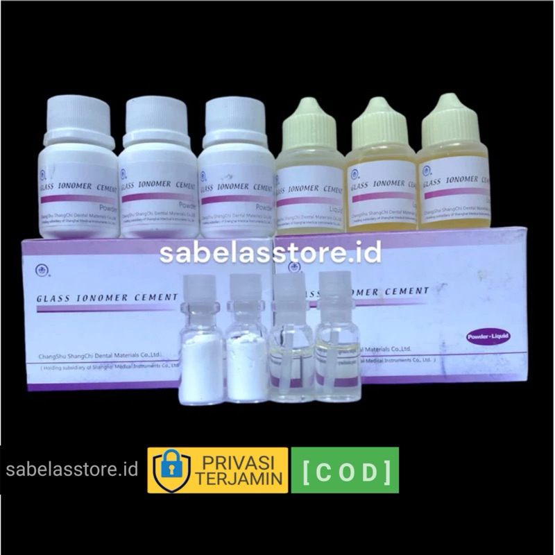 GIC LEM BUBUK LEM GIGI PALSU