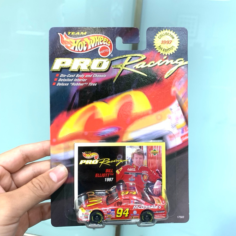 Hotwheels Nascar Pro Racing Bill Elliott 94 McDonald’S