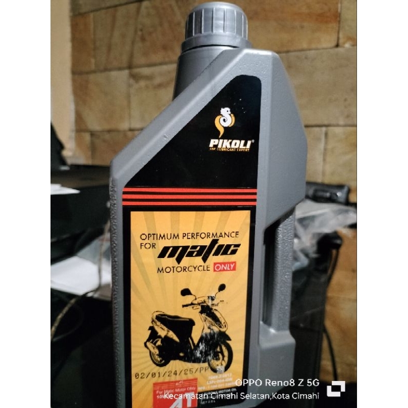 Pikoli oli 4Tak pelumas mesin 4Tak oli mesin