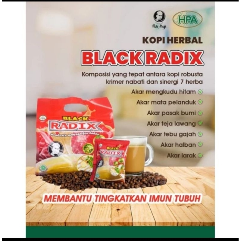 

promo black radix pak haji ori