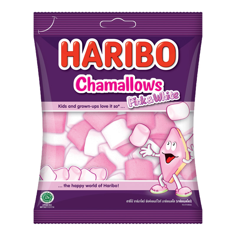 

HARIBO Chamallows Permen Pink & White 70 g