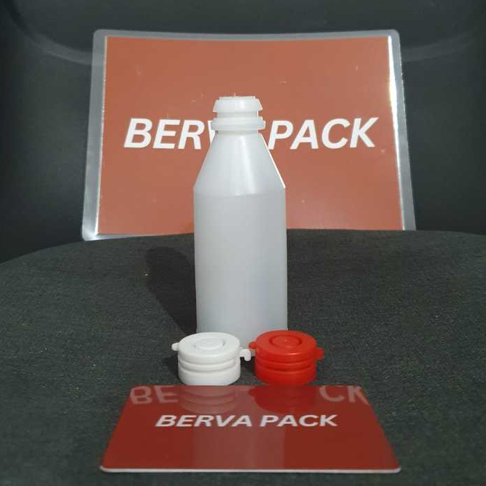 BERVA - (ISI 100 PCS) Botol 100 ml 100 cc Tutup Segel Resin Pigmen Cuka Bumbu Katalis Serbaguna