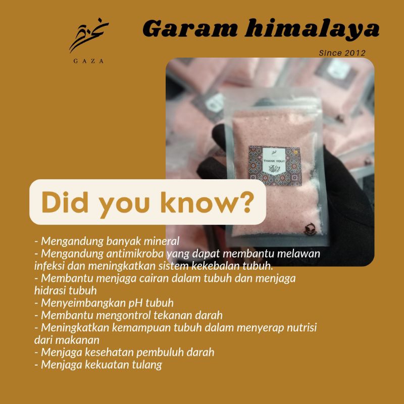 

GARAM HIMALAYA SALT HIMSALT 100g
