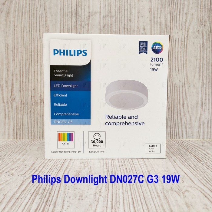 LAMPU DOWNLIGHT LED PANEL OUTBOW OB PHILIPS 9W 12W 15W 19W DN027C DN 027C GEN3