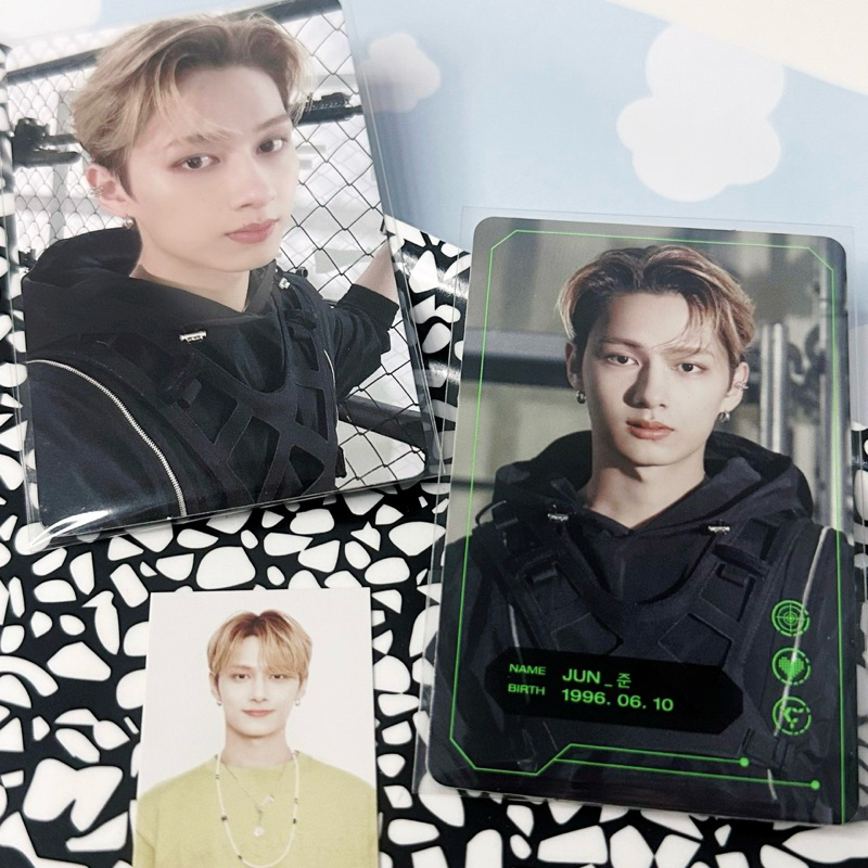 Seventeen Membership Kit Game Boi SVT Jun Game boi fullset photocard + id photo Official
