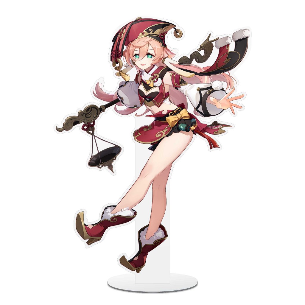 Stand akrilik figure YANFEI standee 20cm-GENSHIN IMPACTmaterial Akrilik