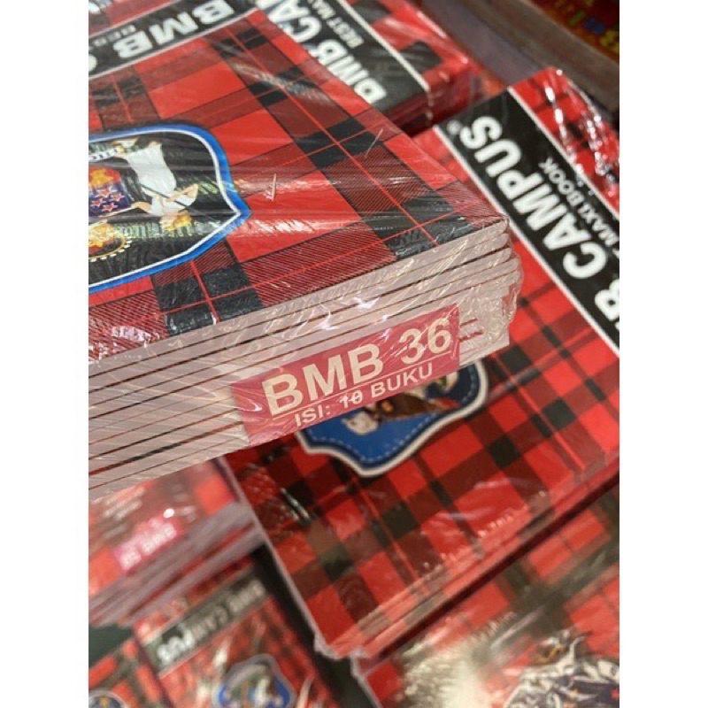 

COD buku tulis BMB 36 lembar 10 PCS
