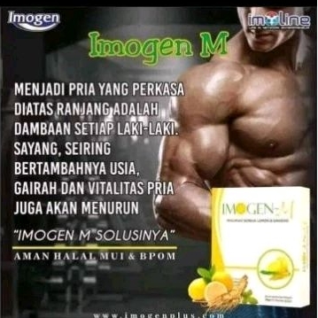 IMOGEN M ORI( isi 3 saset)kuat, tahan lama,keras