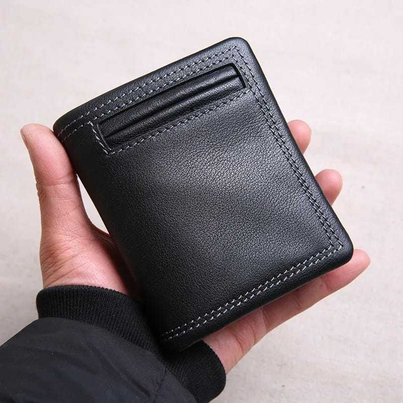 Dompet Kulit Pria 100% ORIGINAL Kulit Asli Dompet kartu. Dompet kartu kulit asli.tempat kartu.card h