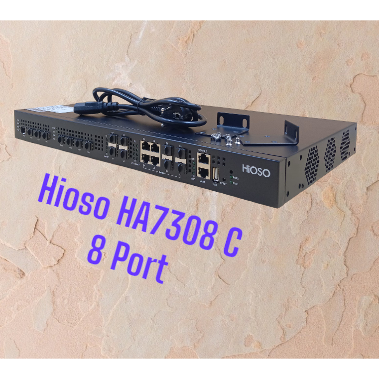 Hioso 8 Port HA7308 C Combo Uplink Tanpa SFP
