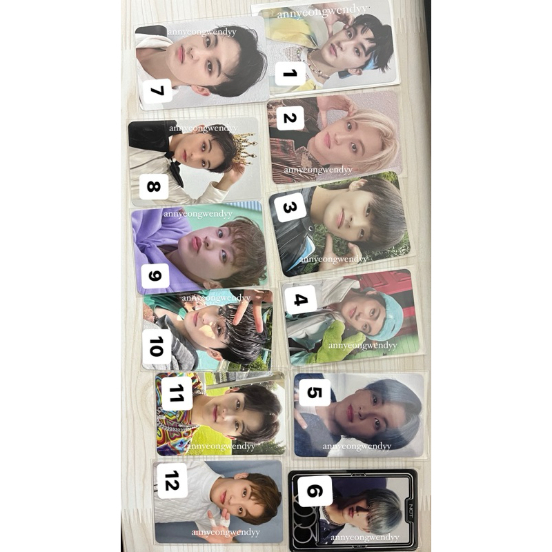 pc mark lucky card md 7th anniversary nct 127