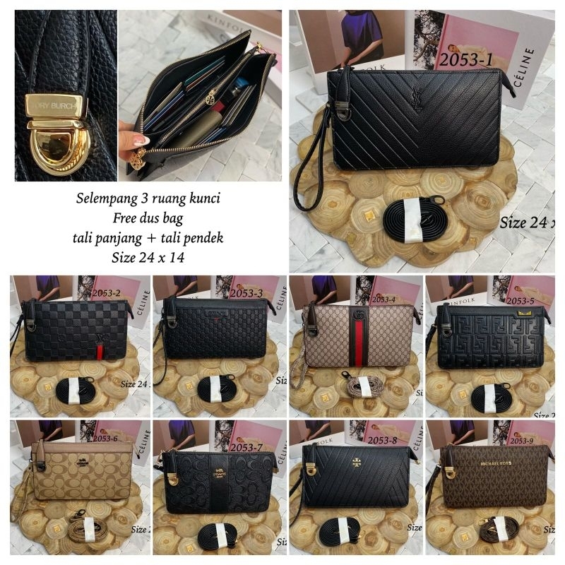 2053 Tas tangan pria dan wanita original Aurora