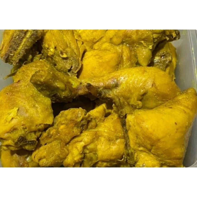 

Ayam ungkep bumbu kuning