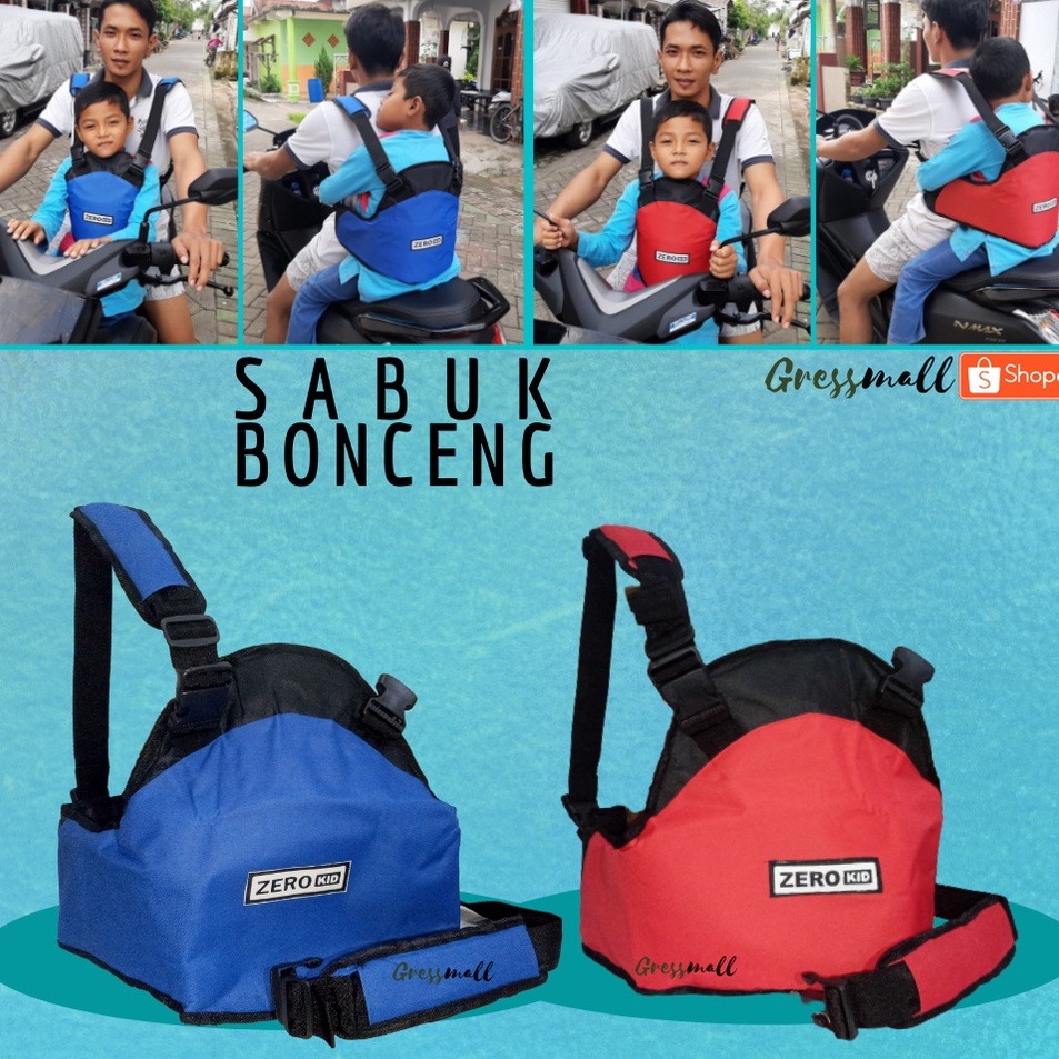 Best Rating  Sabuk Pengaman Anak Sabuk Bonceng Anak Gendong Depan Belakang di Motor