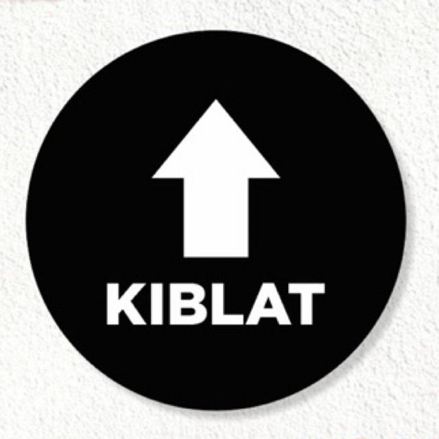 

sign akrilik kiblat