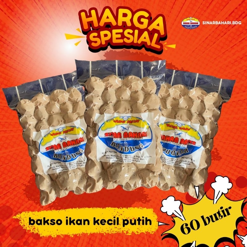 

bakso ikan kecil isi 60 butir | sinarbahari.bdg