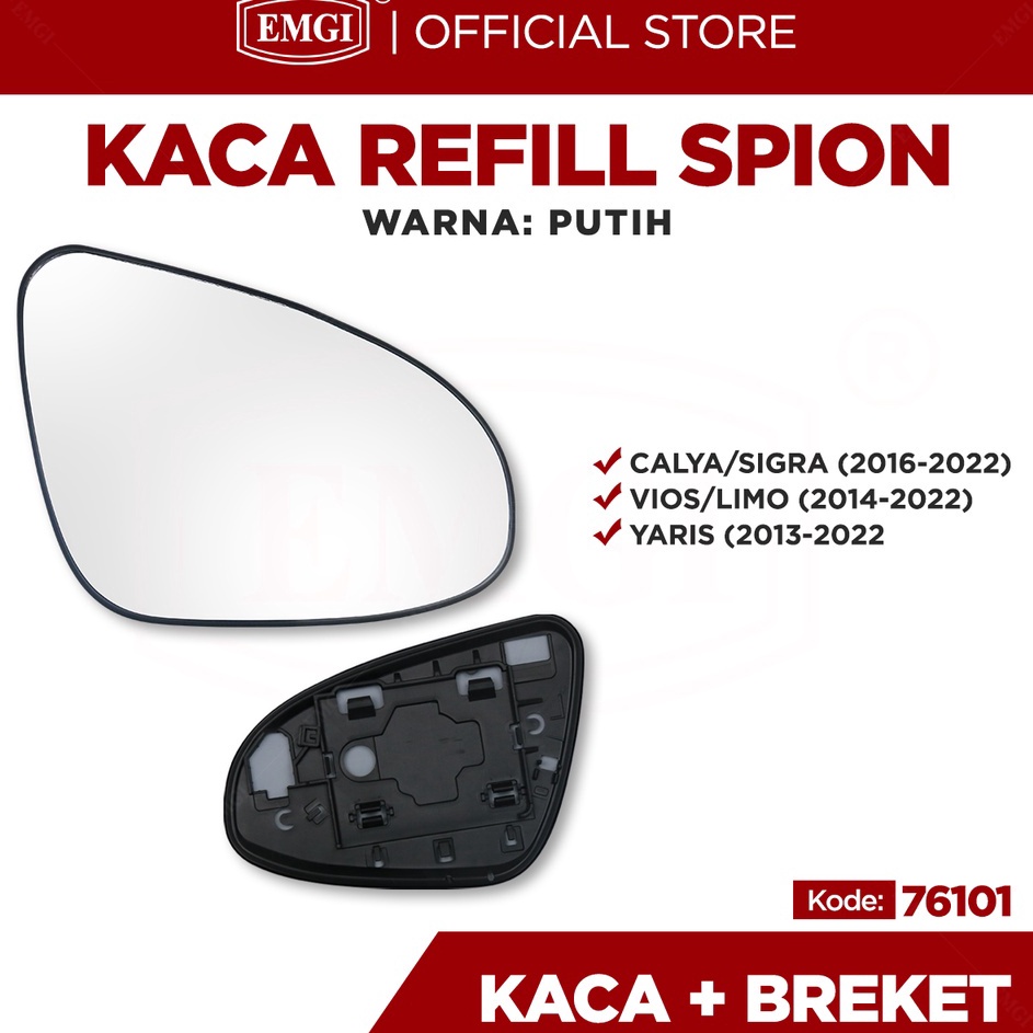 yA Kaca Spion Refill  Spion Mobil CalyaSigraViosLimoYarisCamryEtiosAltis g Paling Dicari