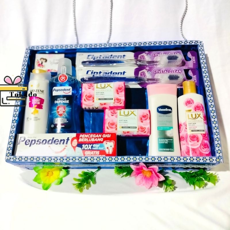 paket seserahan / kado pernikahan perlengkapan mandi / hantaran nikah