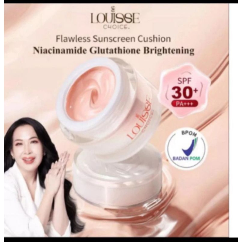 Sunscreen cushion louisse choice suncu
