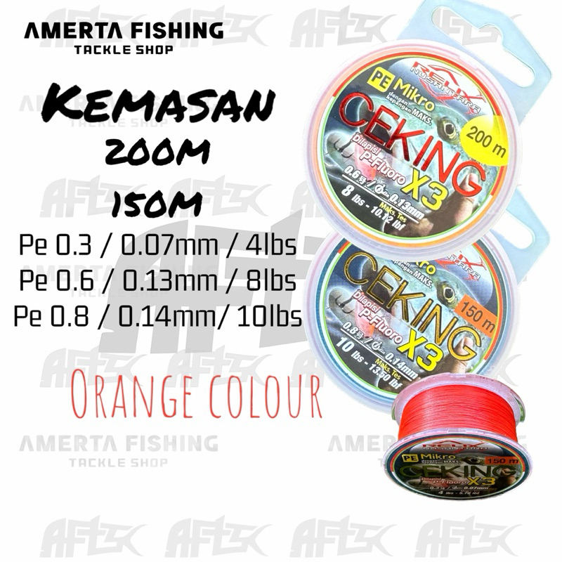 SENAR PANCING / PE BRAID RELIX NUSANTARA CEKING MICRO X3