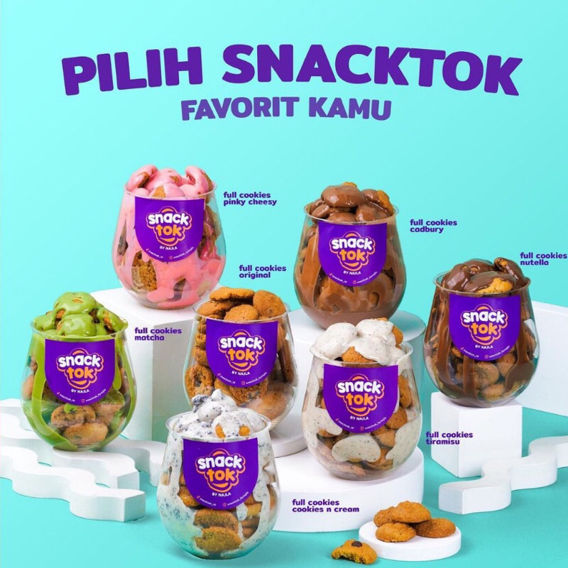 

SNACKTOK | BITTERSWEET BY NAJLA (READY STOCK) | SNACTOK BY NAJLA | SNACKTOK BITTERSWEET | BITTERSWEET