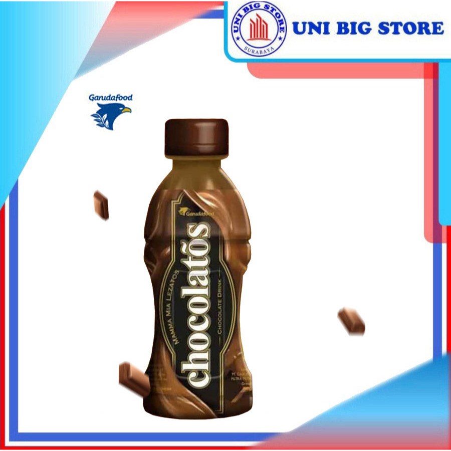 

Chocolatos Chocolate Drink Bottle 190 ml Coklat Botol